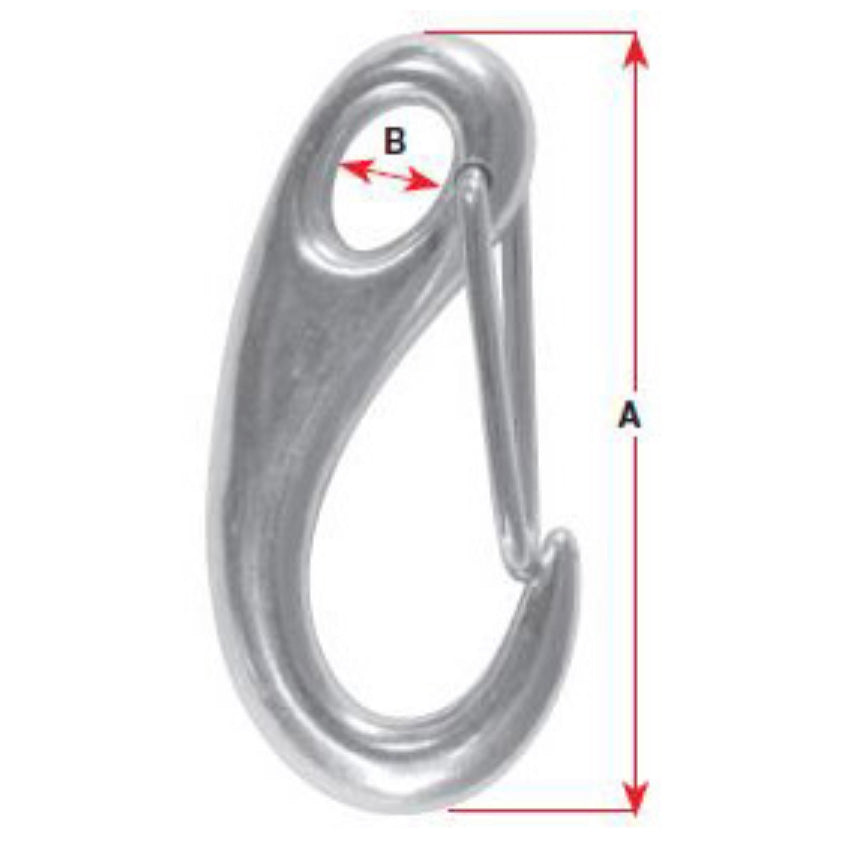 Stainless Steel Cast Snap Hooks - 316 Grade