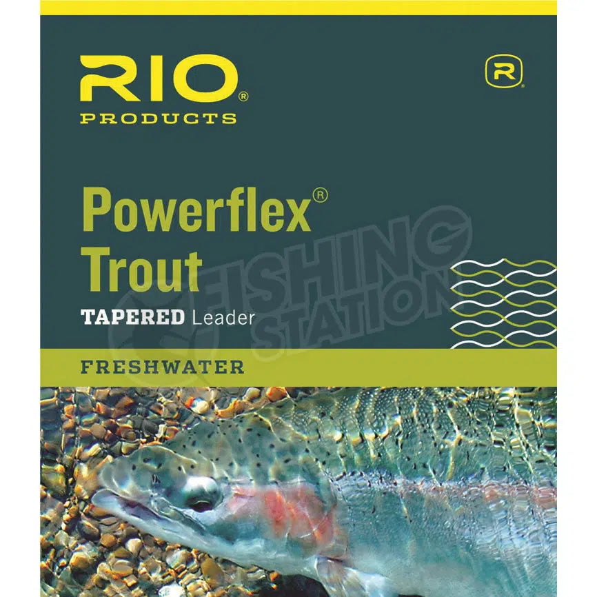 Rio Powerflex Trout Tapered Leader – Fishing Station