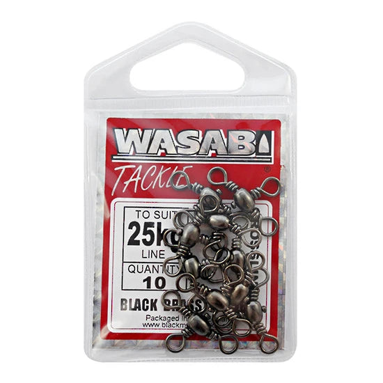 Wasabi Crossline Swivel - Small Pack – Fishing Station