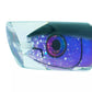 Aloha Baby Smash Bait Fish Head-Lure - Skirted Trolling-Aloha Lures-Clear Resin/Purple Black Head-Fishing Station