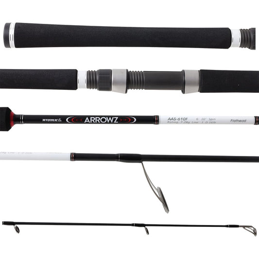 Atomic Arrowz Flathead Spin Rod-Rod-Atomic-Spin-Fishing Station