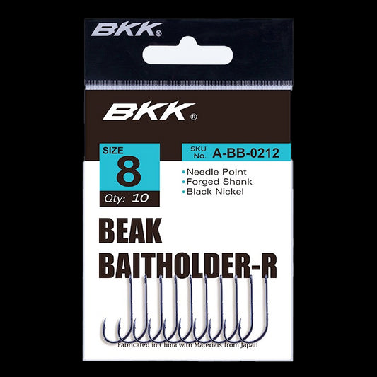 BKK Beak Baitholder-R-Hooks - Single-BKK-#8-Fishing Station