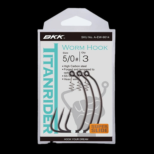 BKK Titan Rider Worm Hooks-Hooks-BKK-2/0 (5pc)-Fishing Station