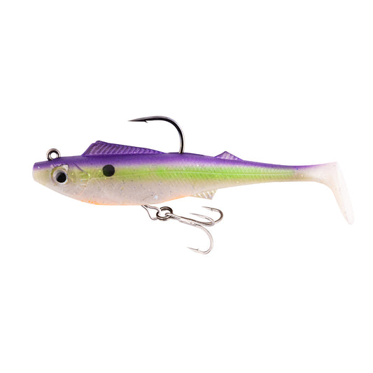 Berkley Shimma Pro Rig Soft Plastic Lure-Lure - Soft Plastic-Berkley-4.5"-SILVER CHARTREUSE-Fishing Station