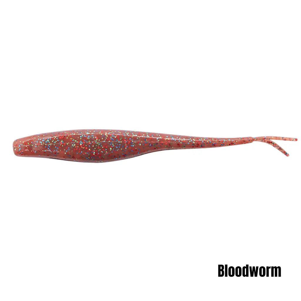 Berkley Gulp Jerk Shad-Lure - Soft Plastic-Berkley-7"-Bloodworm-Fishing Station