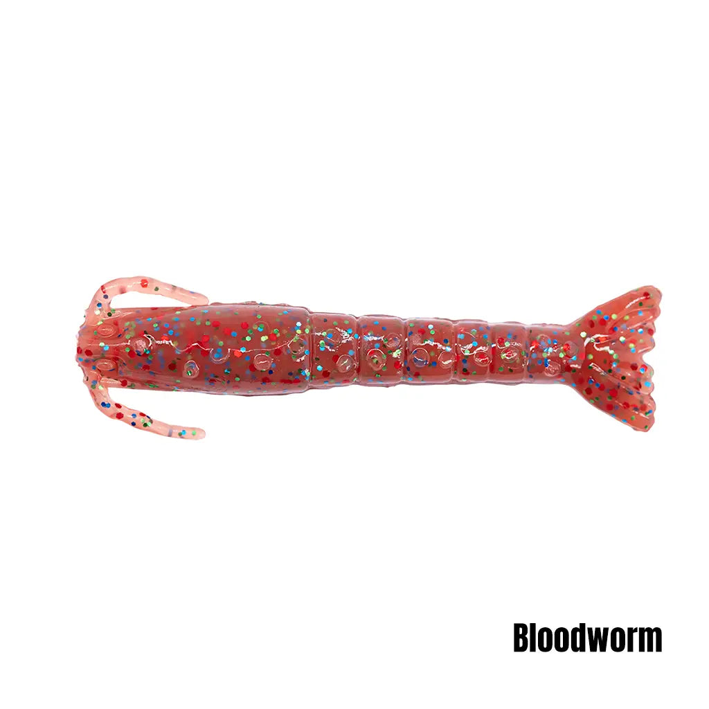 Berkley Gulp Shrimp-Lure - Soft Plastic-Berkley-2"-Blood Worm-Fishing Station