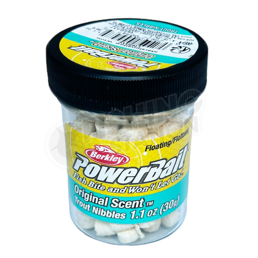 Berkley PowerBait Trout Nibbles-Fish Attractants & Scents-Berkley-Marshmallow White-Fishing Station