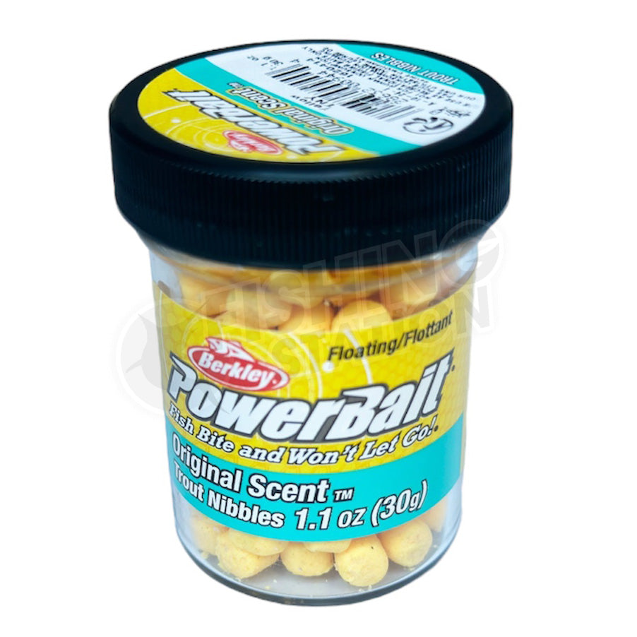 Berkley PowerBait Trout Nibbles-Fish Attractants & Scents-Berkley-Yellow-Fishing Station