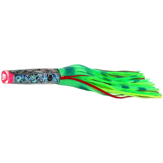 Black Bart Rum Cay Candy Skirted Trolling Lure-Lure - Skirted Trolling-Black Bart-GLO/GCD - Glow/Green Chartreuse-Fishing Station