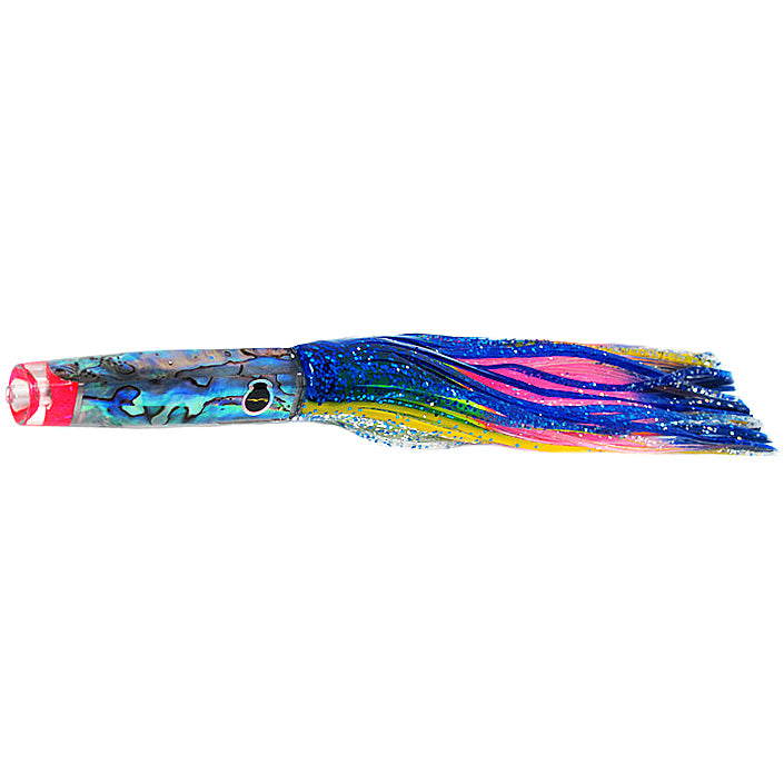 Black Bart Rum Cay Candy Skirted Trolling Lure-Lure - Skirted Trolling-Black Bart-BLY/RA - Blue Yellow/Rainbow-Fishing Station