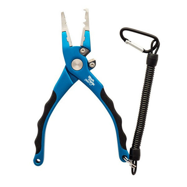 Black Magic Compact Fishing Pliers-Tools - Pliers-Black Magic-Blue-Fishing Station