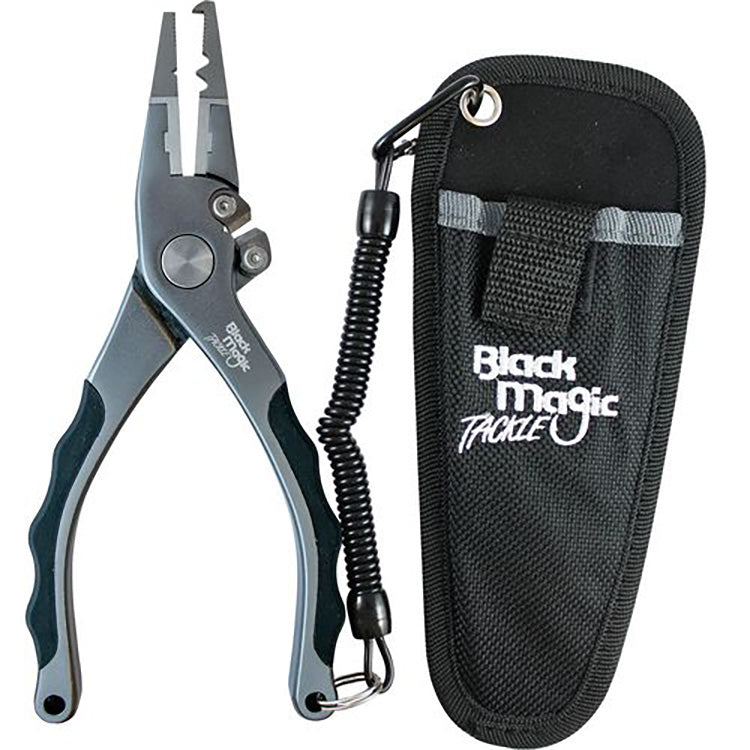 Black Magic Compact Fishing Pliers-Tools - Pliers-Black Magic-Gunmetal-Fishing Station