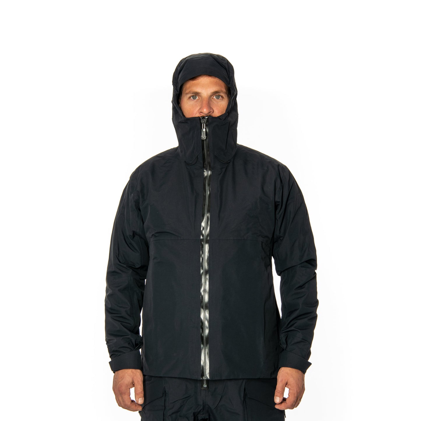 BUCK N’ BASS Reservoir Rain Shell Jacket-Jumpers & Jackets-BUCK N’ BASS-Black-Small-Fishing Station