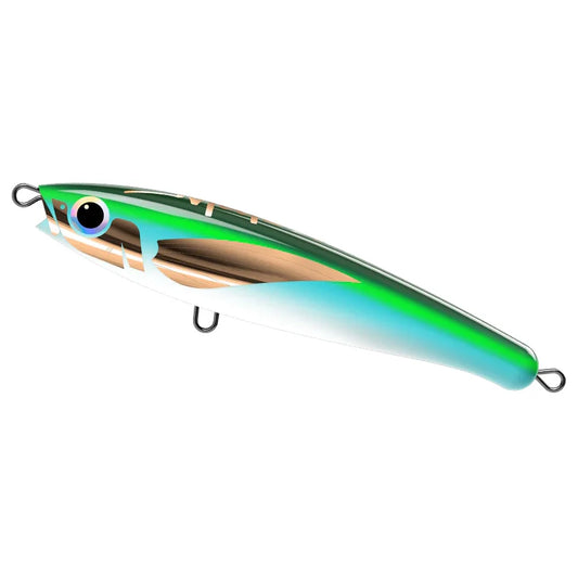 Malosi Chieftain Floating Stickbait Lure-Lure - Poppers, Stickbaits & Pencils-Malosi-180F-Acid-Fishing Station