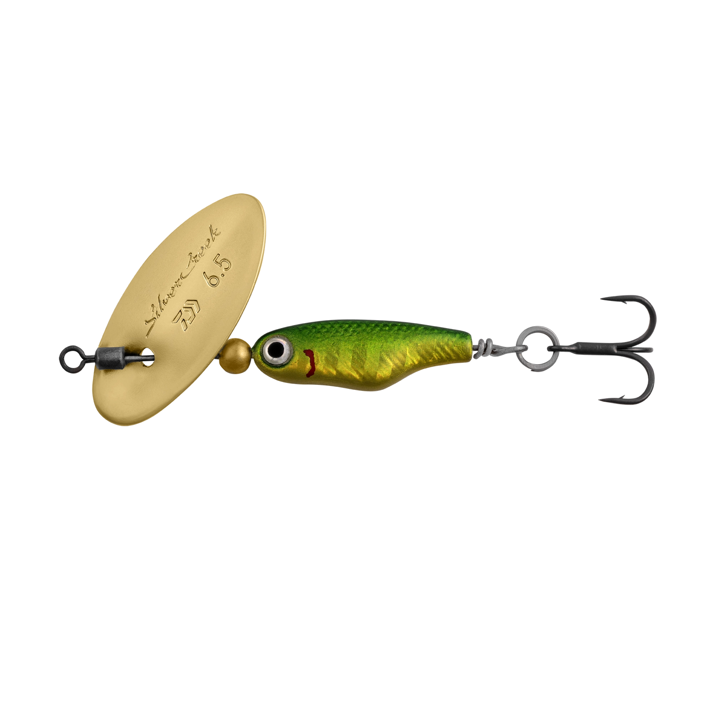 Daiwa Silvercreek Inline Spinner SS-Lure - Spinnerbaits & Spinners-Daiwa-6.5-Green Gold-Fishing Station