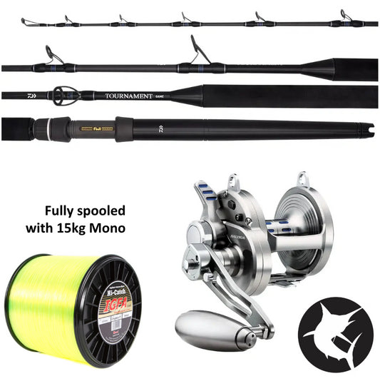 Daiwa Tournament 10-15kg / Saltiga LD55 Game Fishing Combo-Combo - Blue Water-Fishing Station-Fishing Station