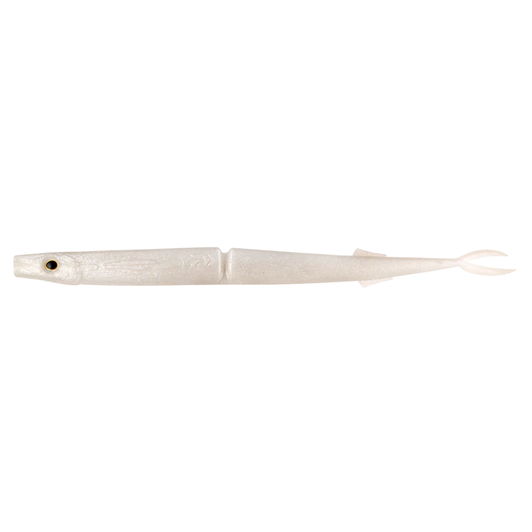 Daiwa Bait Junkie Gar Soft Plastic Lure-Lure - Soft Plastic-Daiwa-10inch-White Pearl #11-Fishing Station