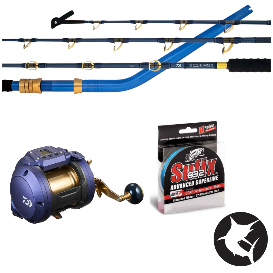 Deep Drop Electric Reel Combo - Seapower 55XHST/Seapower 800 – Fishing ...