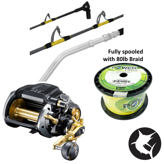 Deep Drop Electric Reel Combo - Status Elite 662 / Beastmaster 12000-Combo - Electric-Fishing Station-Fishing Station