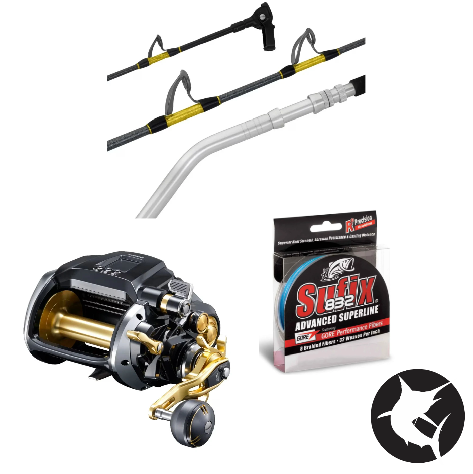 Deep Drop Electric Reel Combo - Status Elite 662 / Beastmaster 12000 ...