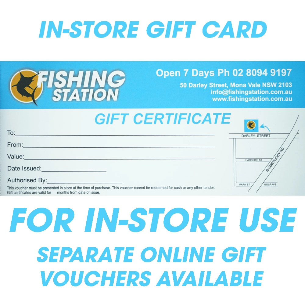 Gift Card (In-Store Only)-Gift Certificate-Fishing Station-$50-Fishing Station