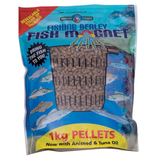 Fishing Berley Fish Magnet Pellets-Buckets, Bait Collecting & Burley-Fish Magnet-2kg-Fishing Station