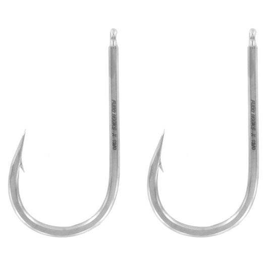 Fudo Super Ocean Kona Cut Needle Game Fishing Hook (2 Pack)