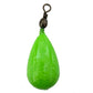 Full Scale Bell Sinker Glow (Pack)-Terminal Tackle - Sinkers-Full Scale Tackle-Green-4oz-Fishing Station