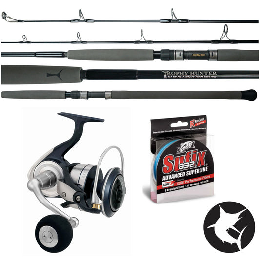 GT/Big Kingfish Stickbait Combo - Topwater 808 / Certate SW 18000-Combo - Blue Water-Fishing Station-Fishing Station