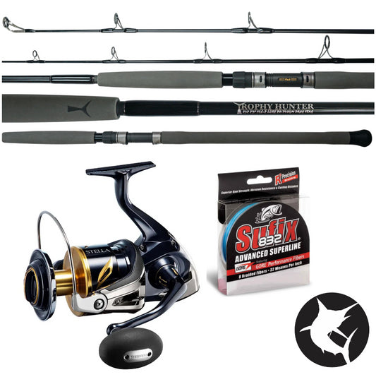 GT/Big Kingfish Stickbait Combo - Topwater 808 / Stella 18000-Combo - Blue Water-Fishing Station-Fishing Station