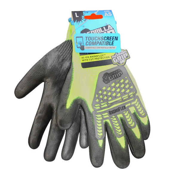 Gorilla Grip Rhinoflex A5 Cut Protection Gloves