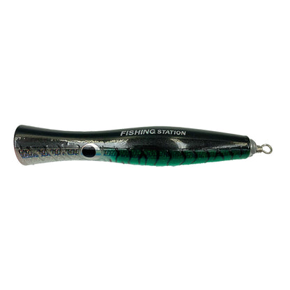 Heru Skipjack Stickbait-Lure - Poppers, Stickbaits & Pencils-Heru-60g-Green Slimey-Fishing Station