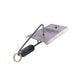 Hookem Stainless Steel Planer Paravane-Downriggers & Accessories-Hookem-Size 2: 75mm x 50mm-Fishing Station