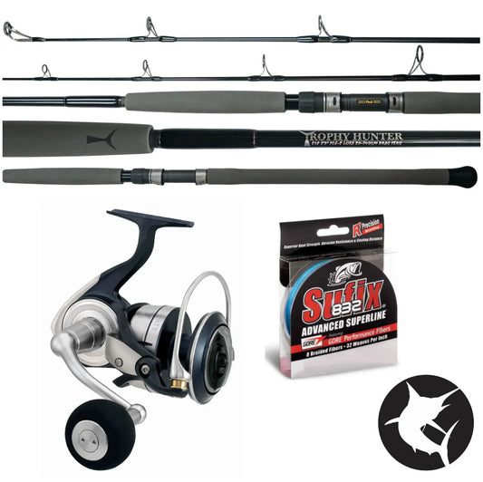 Kingfish/Mackerel/Reef Flats Combo - Topwater 805 / Certate SW 10000-Combo - Blue Water-Fishing Station-Fishing Station