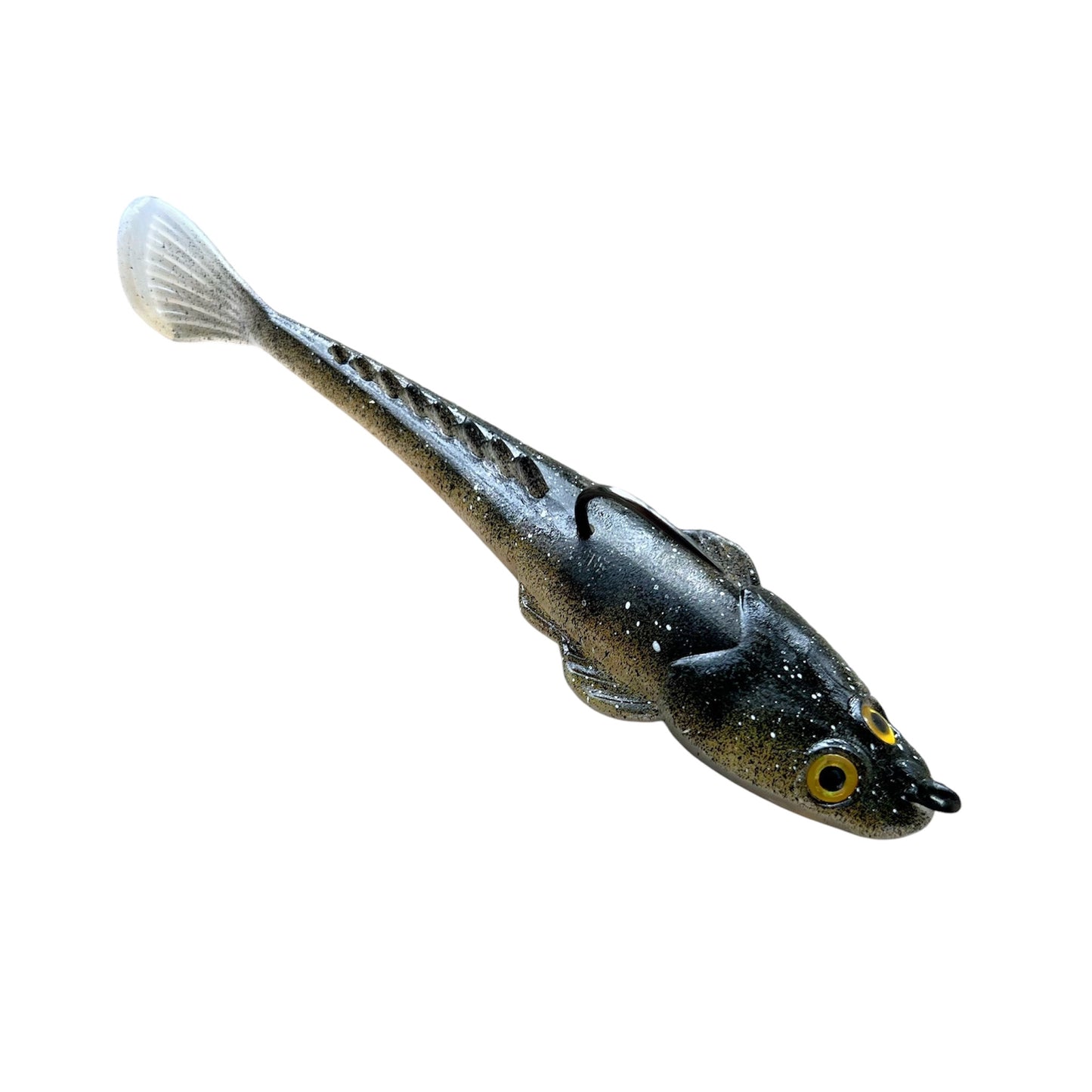 MMD Flatfish Soft Plastic Lure-Lure - Soft Plastic-MMD Fishing-110mm (13.4g)-Dark Knight-Fishing Station