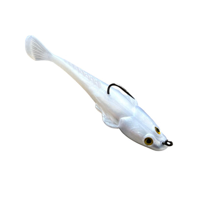 MMD Flatfish Soft Plastic Lure-Lure - Soft Plastic-MMD Fishing-110mm (13.4g)-Ghost-Fishing Station