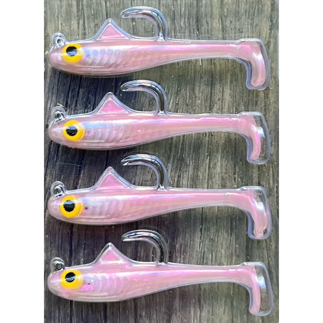 MMD Microbait Lure-Lure - Soft Plastic-MMD Fishing-Heavy (4.5g)-Pink-Fishing Station