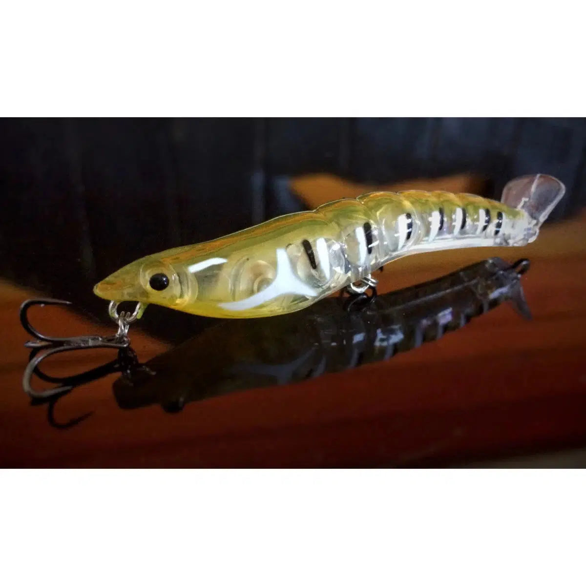 MMD Splash Prawn Lure-Lure - Small Surface-MMD Fishing-70mm-Lime Tiger-Fishing Station