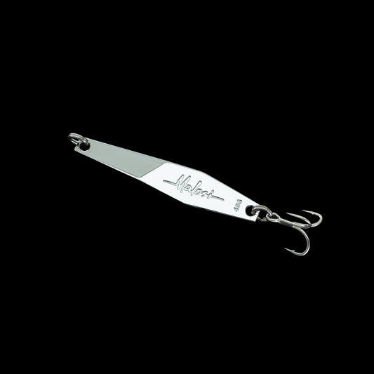 Malosi Marksman Metal-Lure - Metal-Malosi-10g-Chrome-Fishing Station