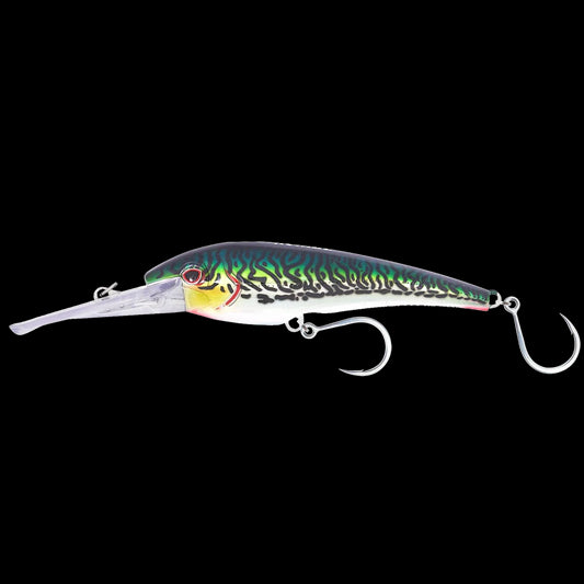 Nomad DTX Minnow 200mm HD Sinking Hardbody Lure-Lure - Hardbody-Nomad-Silver Green Mackerel-Fishing Station