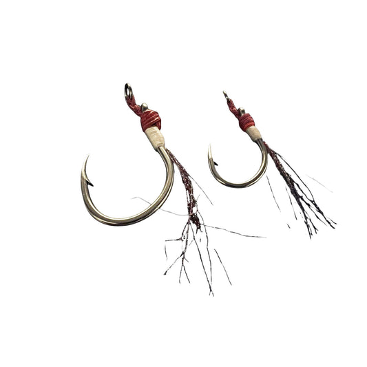 Ocean's Legacy Heavy Lancet Jigging Assist Hooks Short Style-Hooks - Assist-Ocean's Legacy-7/0-Fishing Station