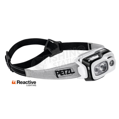 Petzl Swift RL 900 Lumens Headtorch-Torches and Headlamps-Petzl-Black-Fishing Station