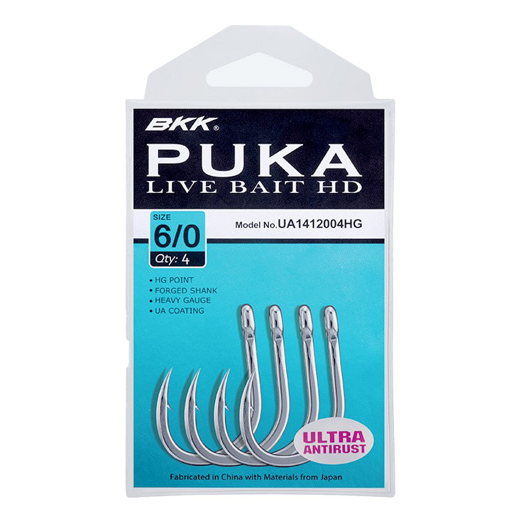 BKK Puka Livebait HD Hook-Hooks-BKK-4/0 (5pk)-Fishing Station