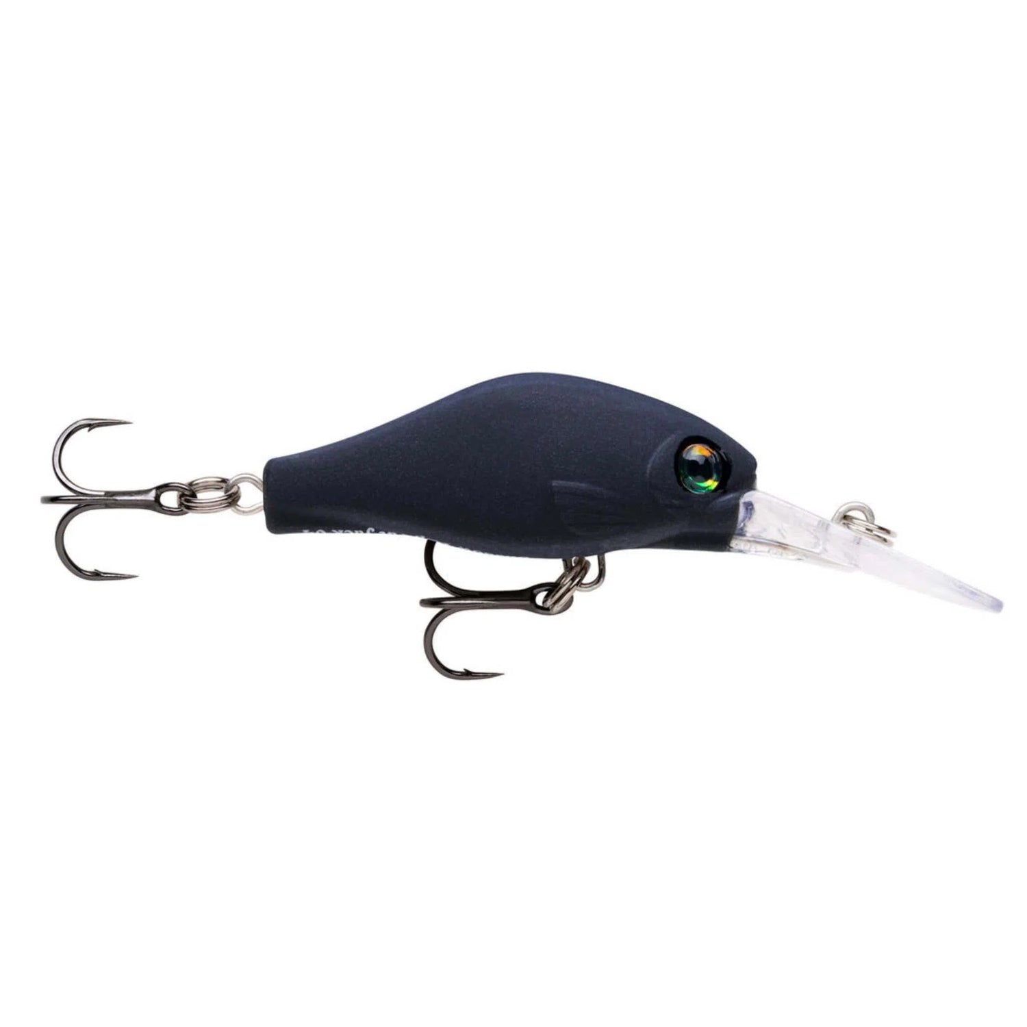 Rapala Shadow Rap Fat Jack 4cm-Lure - Hardbody-Rapala-Matte Black UV-Fishing Station