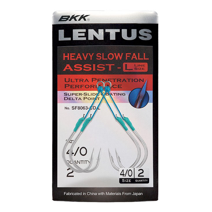 BKK SF Lentus L Assist Hook-Hooks - Assist-BKK-3/0 (2pk)-Fishing Station