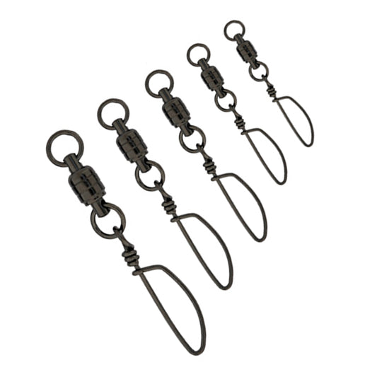 Sabre Stainless Steel Tournament Ball Bearing Snap Swivels-Terminal Tackle - Swivels & Snaps-Sabre-#3 120lb-Fishing Station