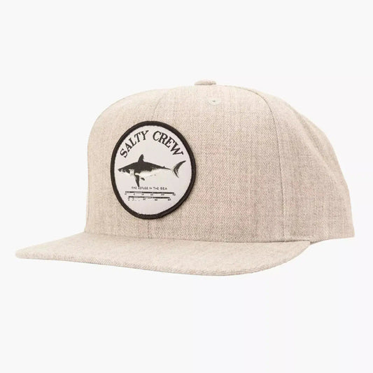 Salty Crew Bruce 6 Panel Hat-Hats & Headwear-Salty Crew-Oatmeal-Fishing Station