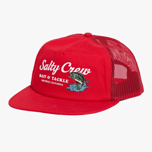 Salty Crew Good Times Trucker Hat-Hats & Headwear-Salty Crew-Red-Fishing Station