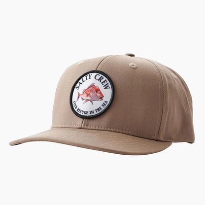 Salty Crew Snap Attack 6 Panel Hat-Hats & Headwear-Salty Crew-Mushroom-Fishing Station