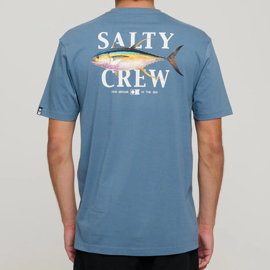 Salty Crew Yellowfin Premium Short Sleeve Tee-Shirts & T-Shirts-Salty Crew-Dark Slate-S-Fishing Station